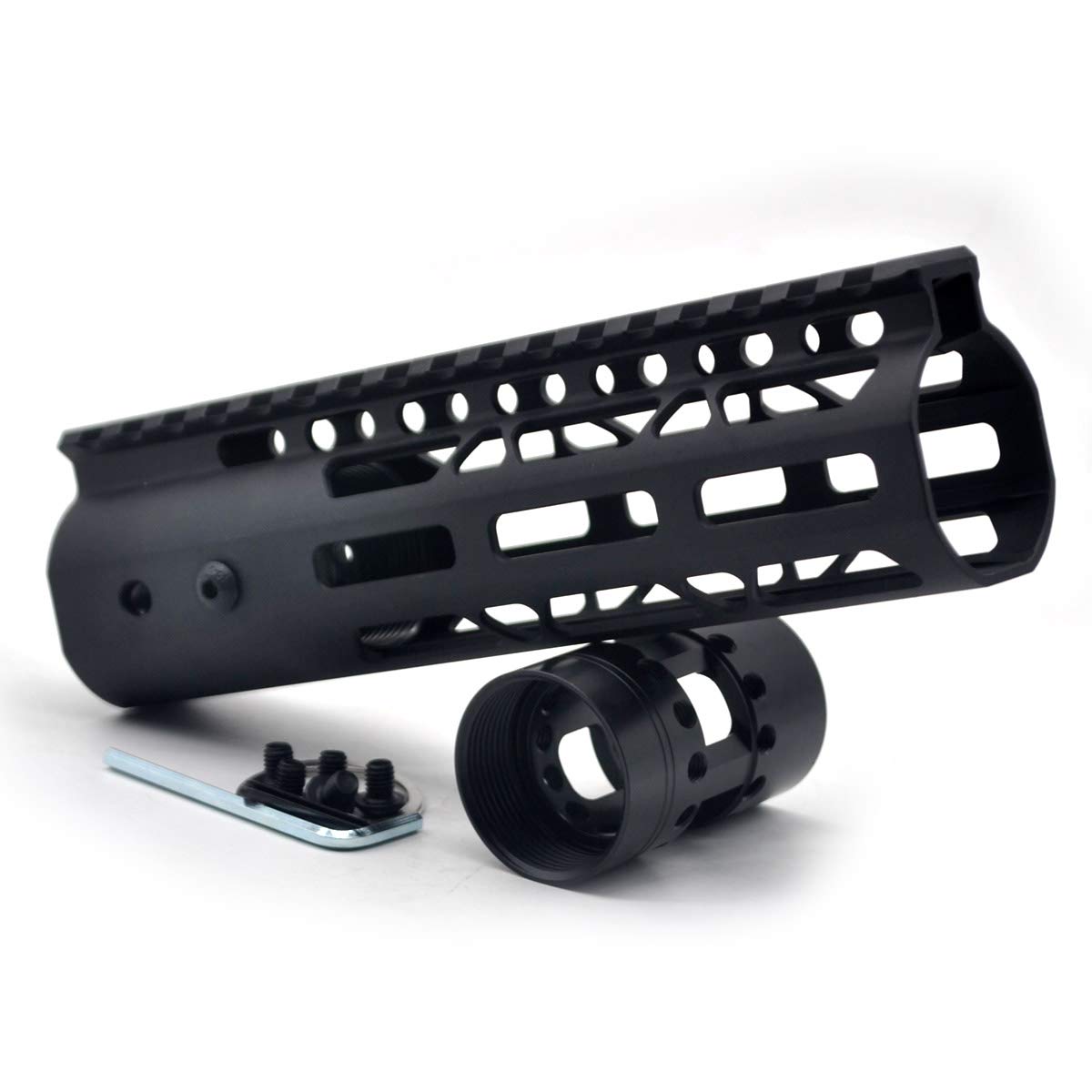 Amazon | Trirock 7インチM-LOKメタル製電動レールハンドガード .223